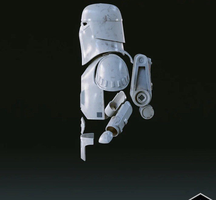 Snowtrooper Brustplatte Chestplate Star Wars DIY Cosplay Maßstab 1:12