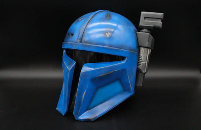 Heavy Mandalorian Helm – Star Wars Cosplay DIY Kit – Ansicht 7