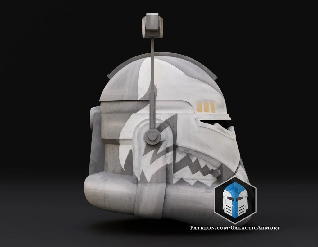 Star Wars Commander Wolffe Clone Phase 2 Helmet Life Size | 3D Cosplay Prop8