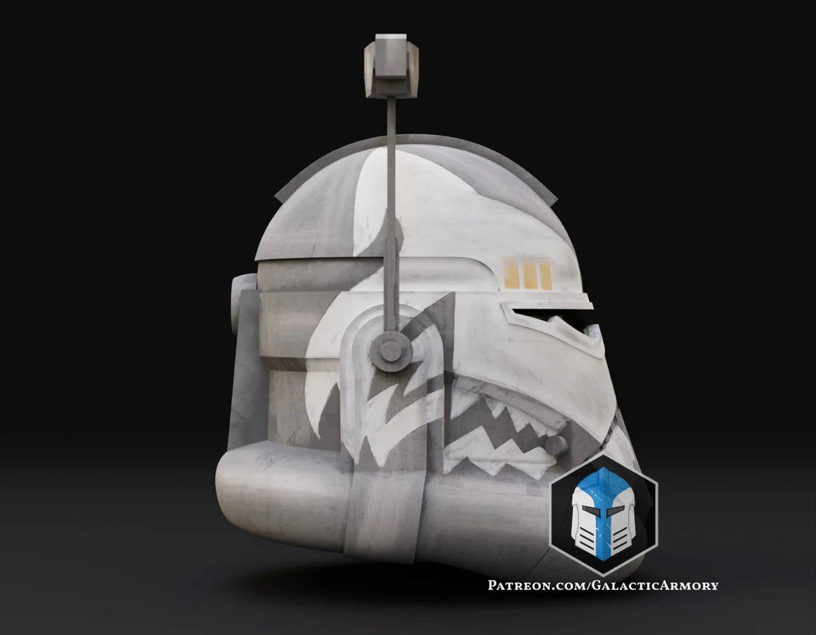 Star Wars Commander Wolffe Clone Phase 2 Helmet Life Size | 3D Cosplay Prop8
