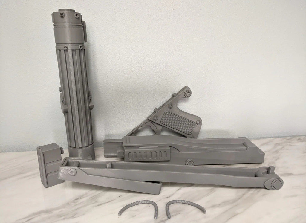 Star Wars DC-15 Blaster Pistol Life Size | 3D Cosplay Prop DIY2