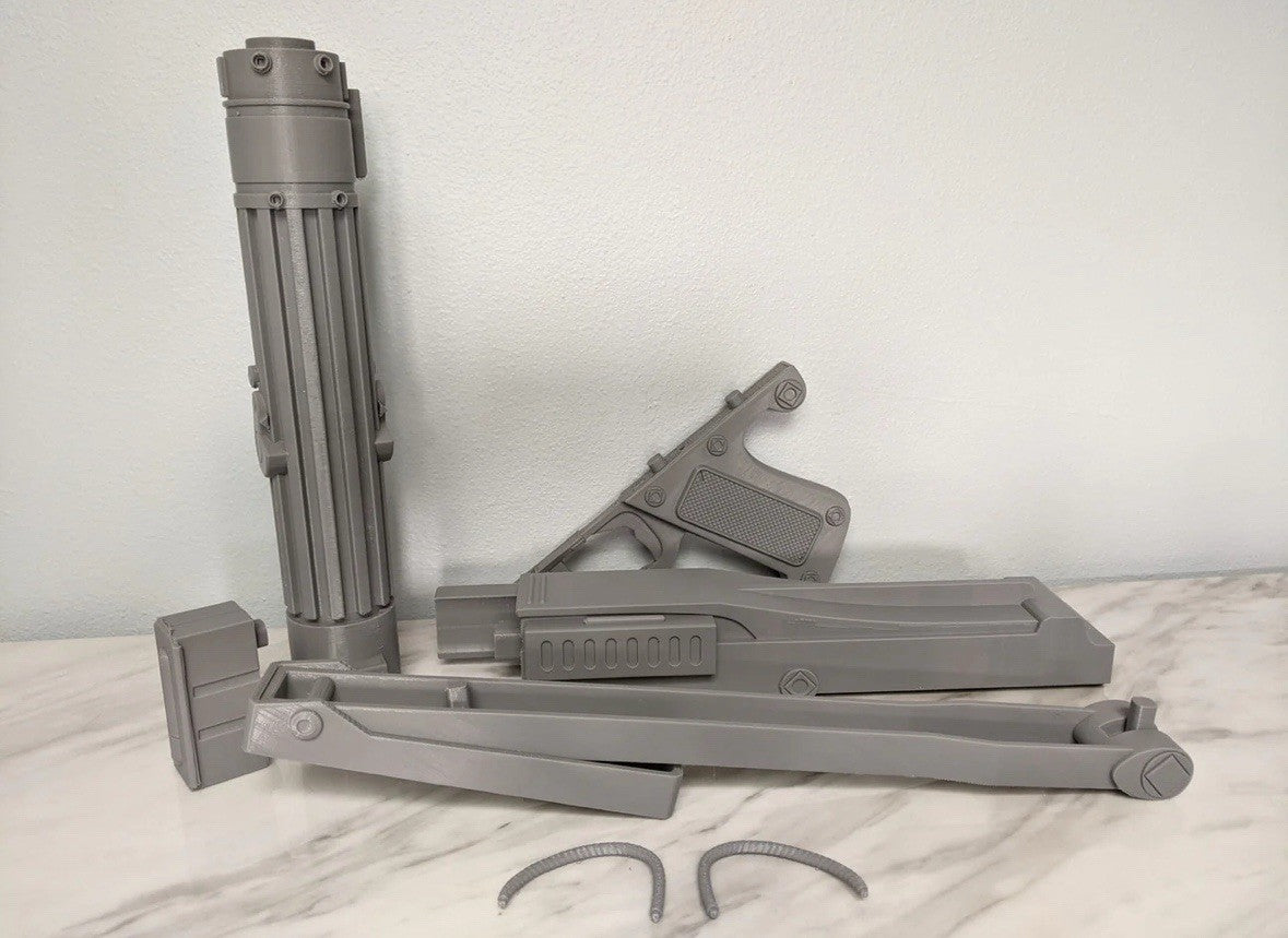 Star Wars DC-15 Blaster Pistol Life Size | 3D Cosplay Prop DIY2