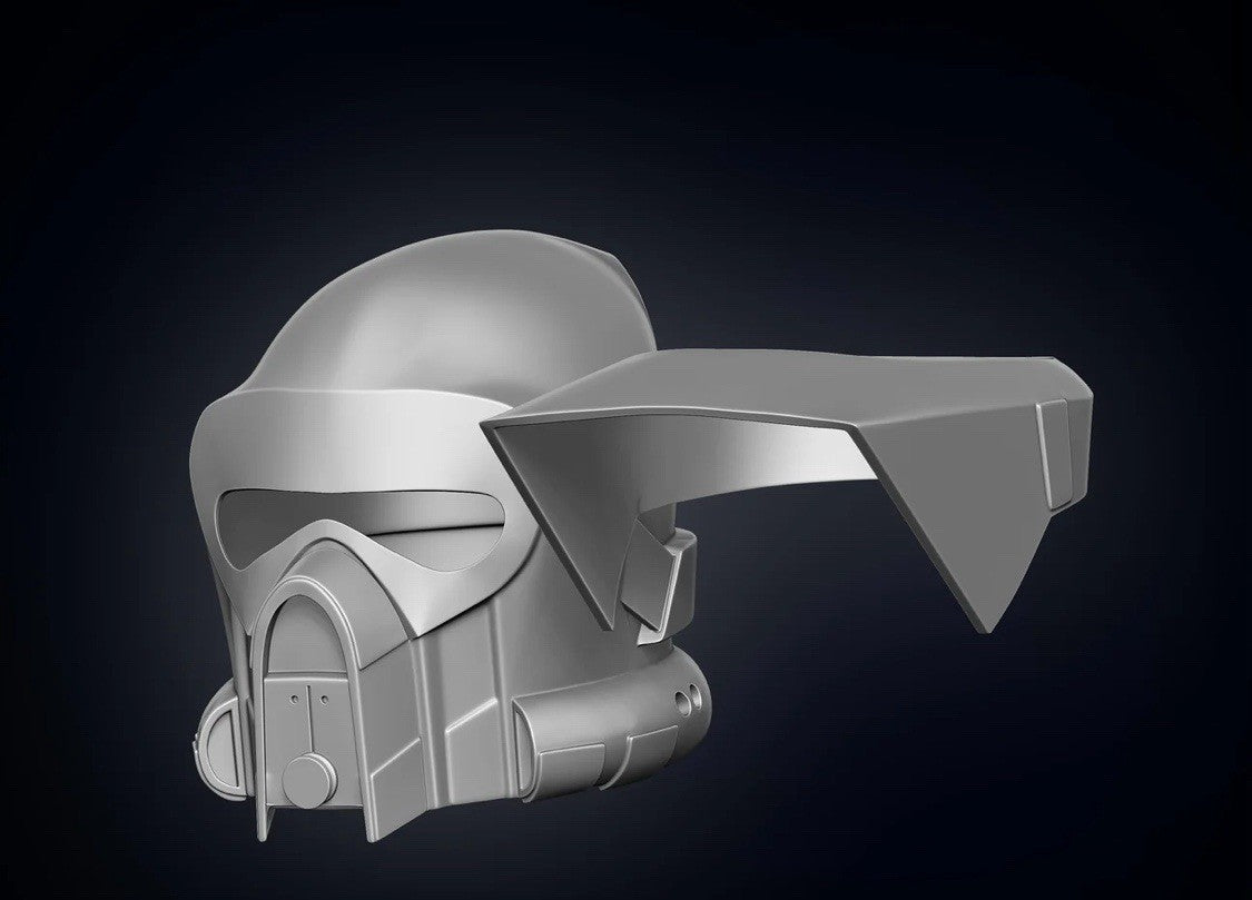 ARF Trooper Helm Hauptteil in einem Stück Star Wars Cosplay DIY Maßstab 1:12