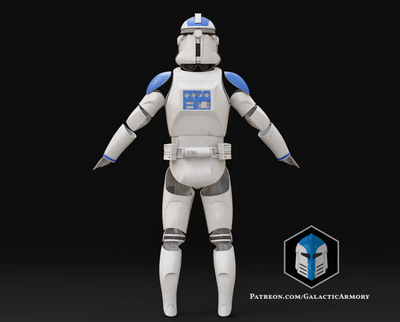 Clone Trooper : Episode III Rüstung – Star Wars Cosplay DIY Kit – Ansicht 6