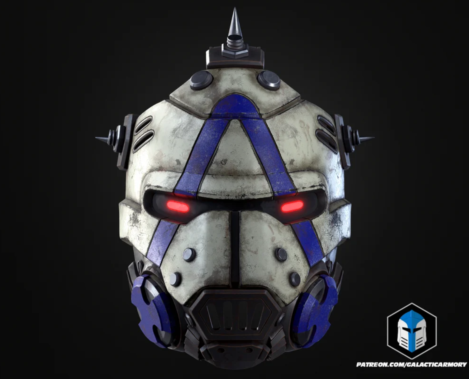 Borderlands 4 Psycho Maske Life Size | 3D Cosplay Prop DIY Psycho Mask1