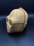 C3PO Helm Kopf Life Size | 3D Cosplay Star Wars Prop DIY | Helmet Head5