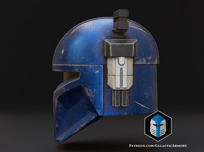 Heavy Mandalorian Helm – Star Wars Cosplay DIY Kit – Ansicht 9