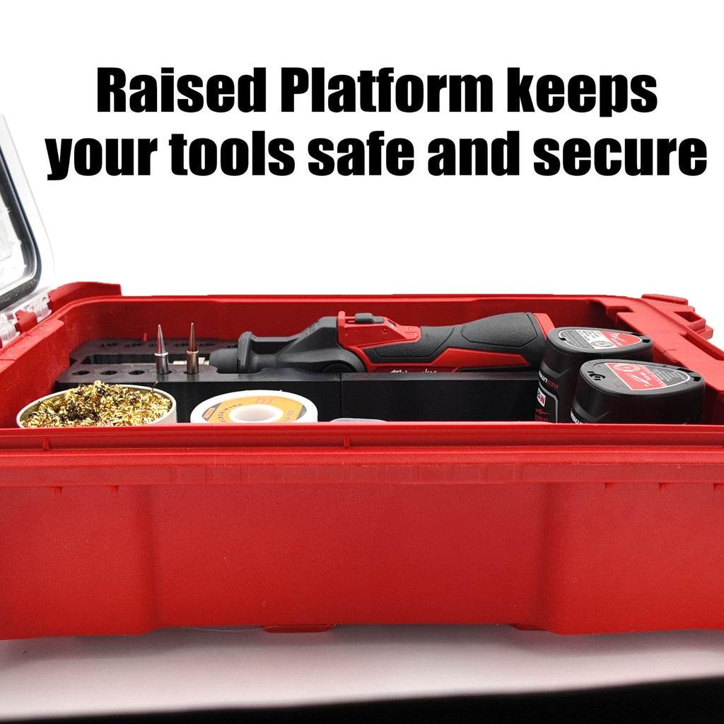 Milwaukee M12 Lötkolben Organizer Einsatz – Packout Compact 3D Druck2