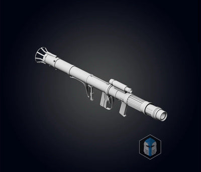 Raketenwerfer/ Smart Rocket Launcher 138cm - Star Wars Cosplay DIY7