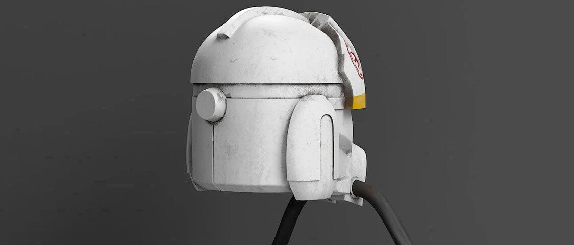 Clone Pilot Helm Star Wars The Clone Wars DIY Cosplay Maßstab 1:15