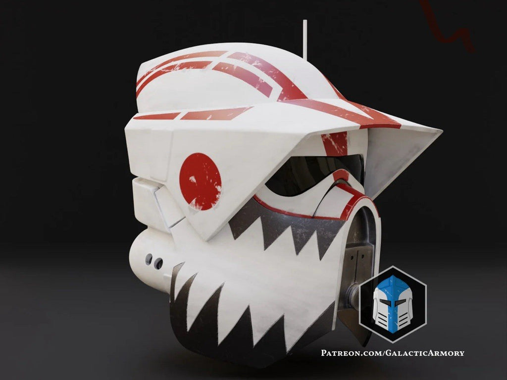 ARF Trooper Helm Hauptteil in einem Stück Star Wars Cosplay DIY Maßstab 1:110
