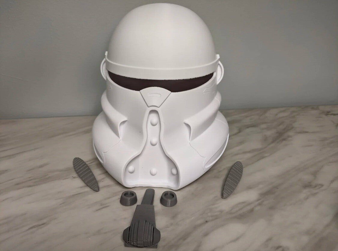 Airborne Clone Trooper Helm Star Wars DIY Cosplay Maßstab 1:12