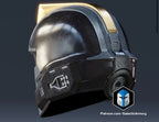 Helldivers 2 Hero of the Federation Helm Cosplay DIY Maßstab 1:110