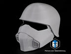 Helldivers 2 Light Gunner Helm Cosplay DIY Maßstab 1:11
