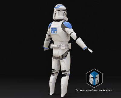 Clone Trooper : Episode III Rüstung – Star Wars Cosplay DIY Kit – Ansicht 7