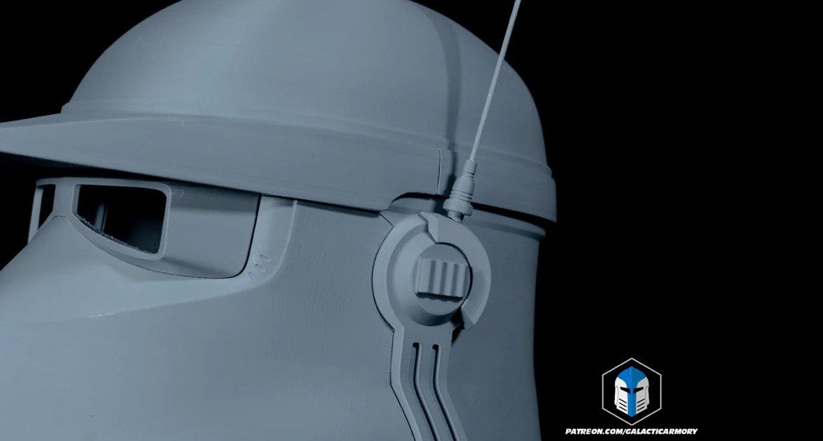 AT-RT Fahrer Helm Star Wars DIY Cosplay Maßstab 1:18