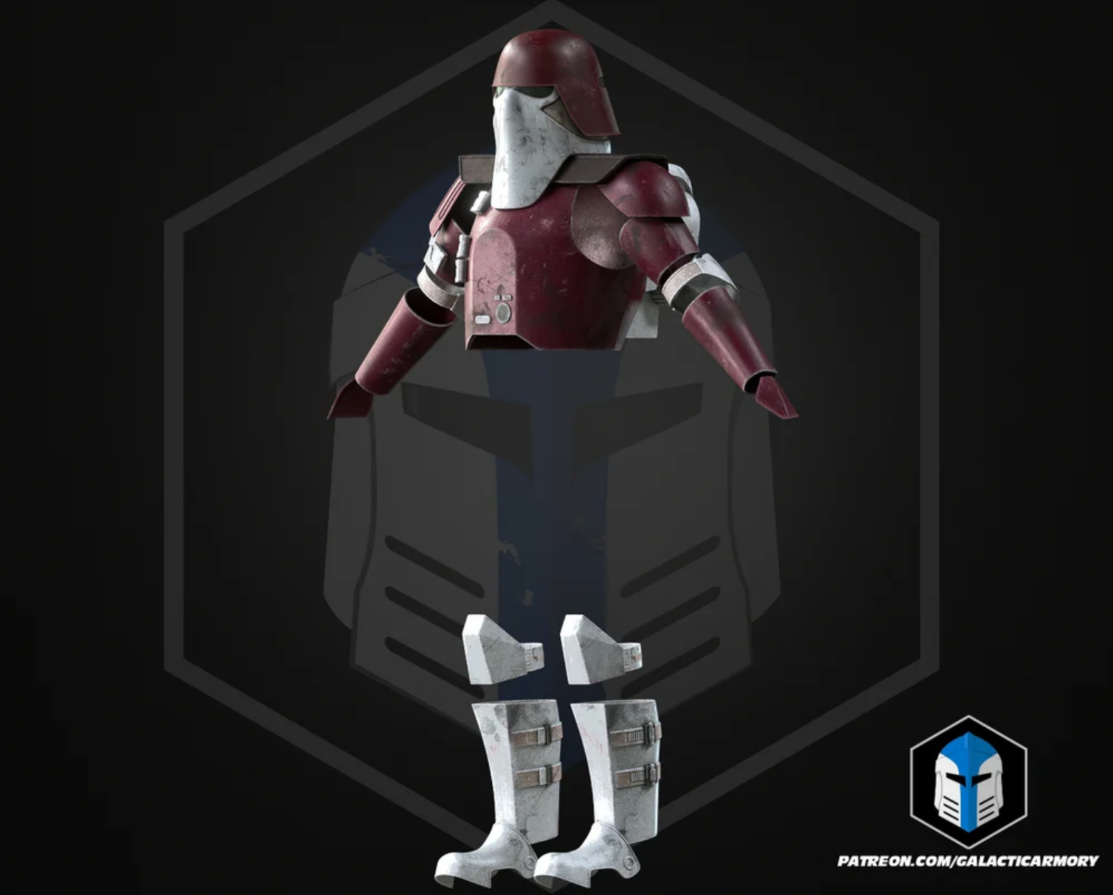 Galactic Marine Clone Trooper Rüstung Phase 2 Star Wars Cosplay Prop DIY armor1