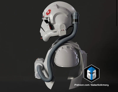 ATAT Pilot Fahrer Rüstung – Star Wars Cosplay DIY Kit – Ansicht 9