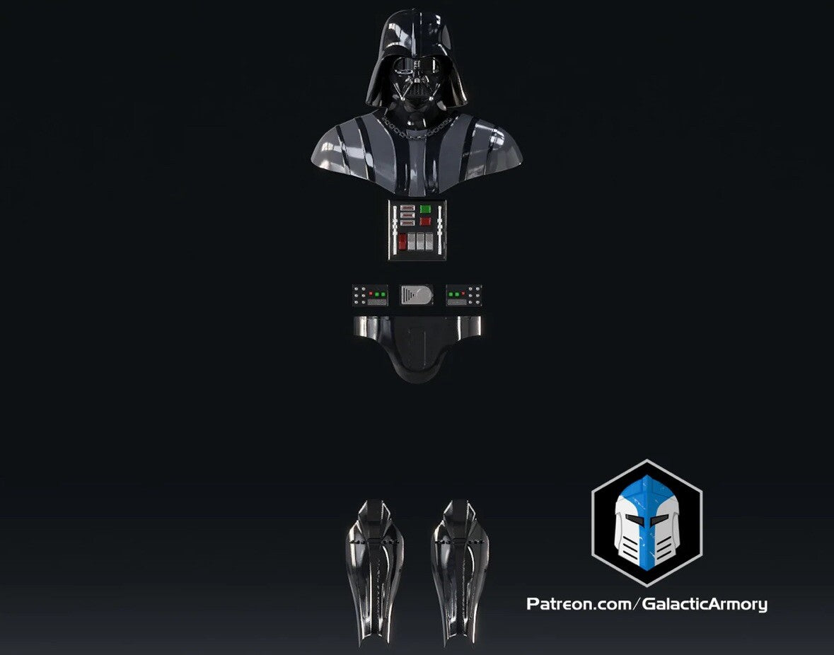 Darth Vader Chestbox Rüstung Star Wars Maßstab 1:14