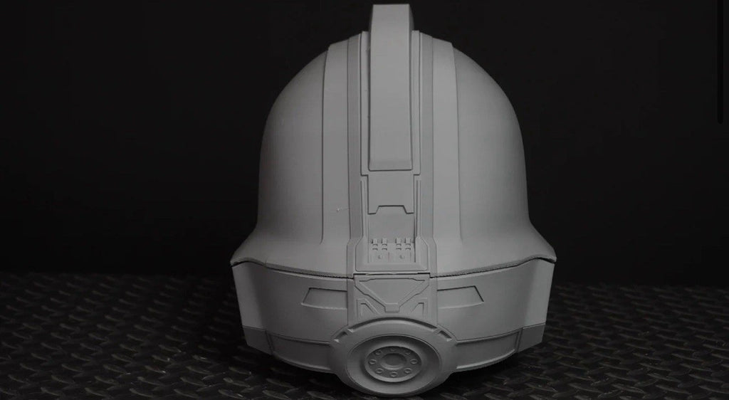 Helldivers 2 Hero of the Federation Helm Cosplay DIY Maßstab 1:16