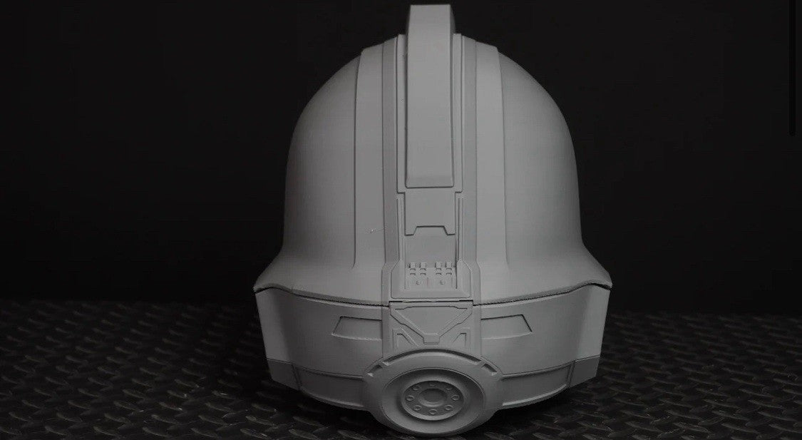 Helldivers 2 Hero of the Federation Helm Cosplay DIY Maßstab 1:16
