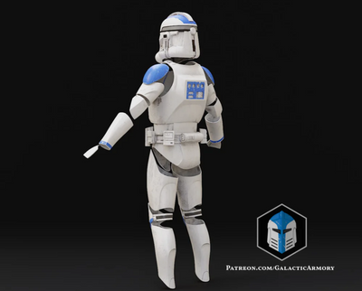 Clone Trooper : Episode III Rüstung – Star Wars Cosplay DIY Kit – Ansicht 5