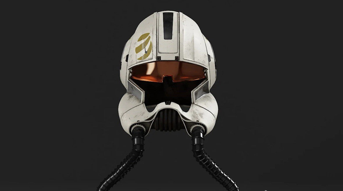 ARC 170 Clone Trooper Pilot Helm Star Wars DIY Cosplay Maßstab 1:14