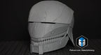 Acolyte Stranger Helm in einem Stück Star Wars Cosplay DIY Maßstab 1:12