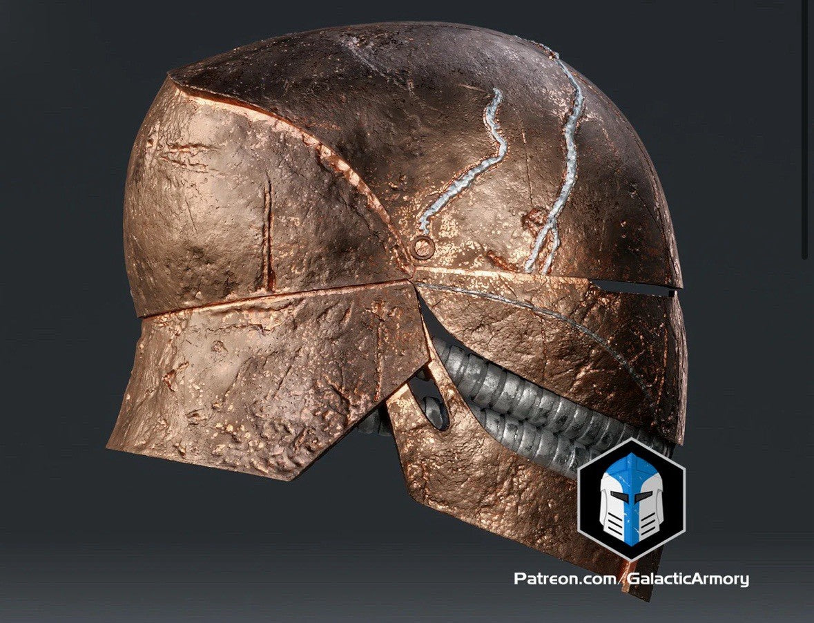 Acolyte Stranger Helm Star Wars Maßstab 1:1 DIY Helmet10