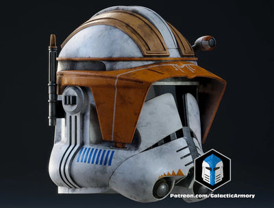 Commander Cody Clone Phase 2 Helm – Star Wars Cosplay DIY Kit – Ansicht 12