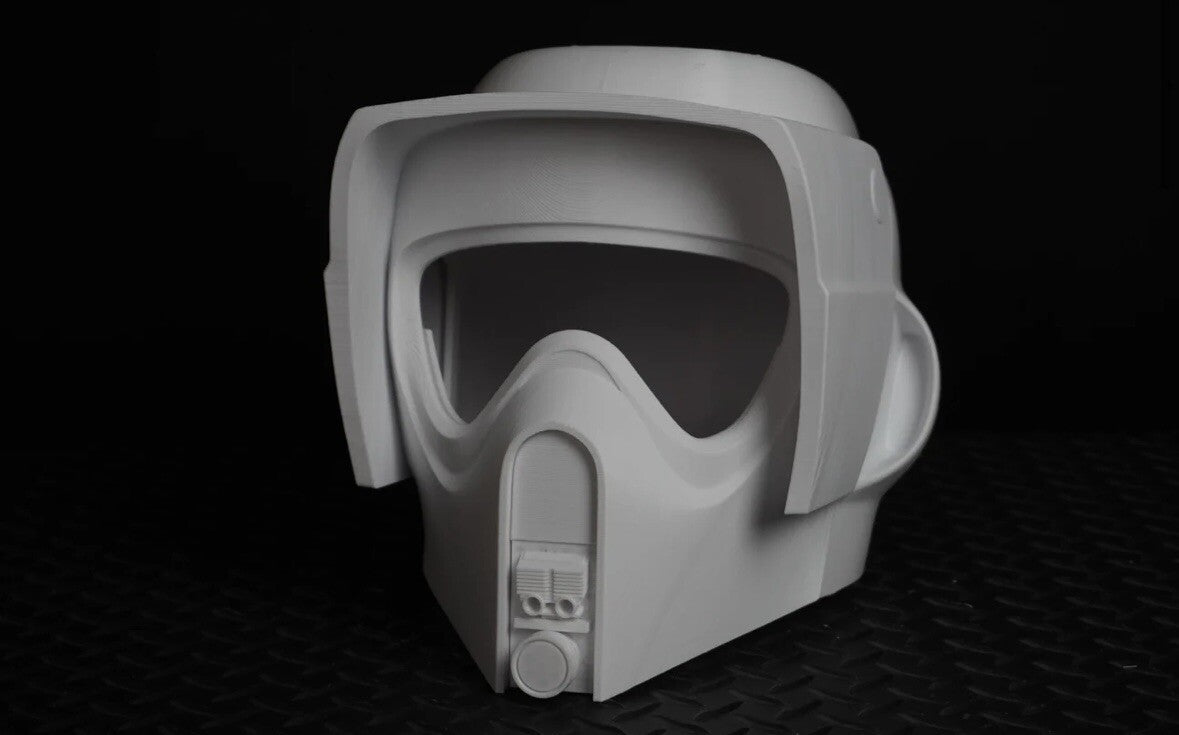 Scout Trooper Helm Star Wars Maßstab 1:1 DIY Helmet1