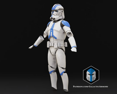 Clone Trooper : Episode III Rüstung – Star Wars Cosplay DIY Kit – Ansicht 3