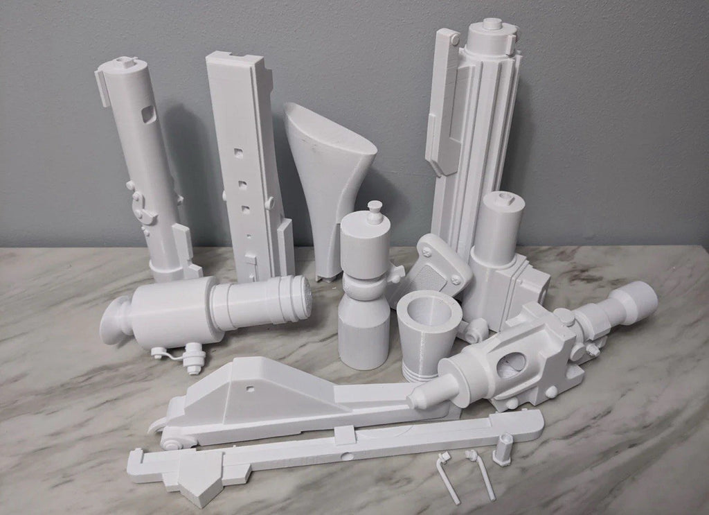 Star Wars DC-15LE Blaster Pistol Life Size | 3D Cosplay Prop DIY2