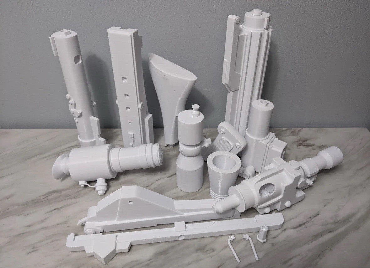Star Wars DC-15LE Blaster Pistol Life Size | 3D Cosplay Prop DIY2