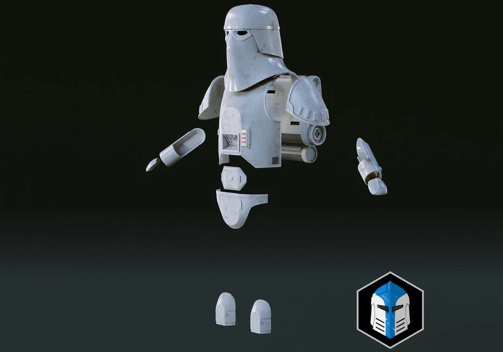Snow Trooper Rüstung ohne Helm Star Wars DIY Cosplay Maßstab 1:12