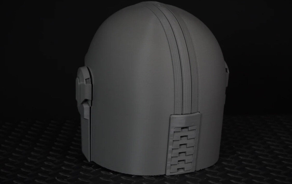 Star Wars Mandalorian Din Djarin Helmet Life Size | 3D Cosplay Prop DIY4