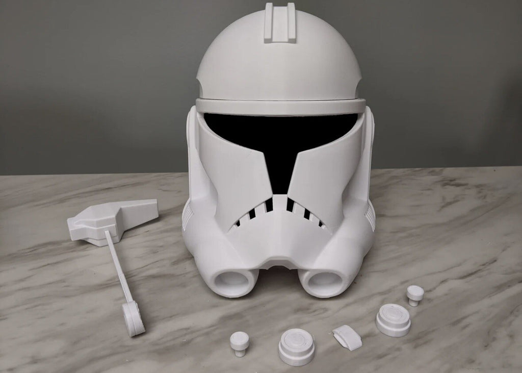 Captain Rex Helm Star Wars the Clone Wars Cosplay Maßstab 1:12