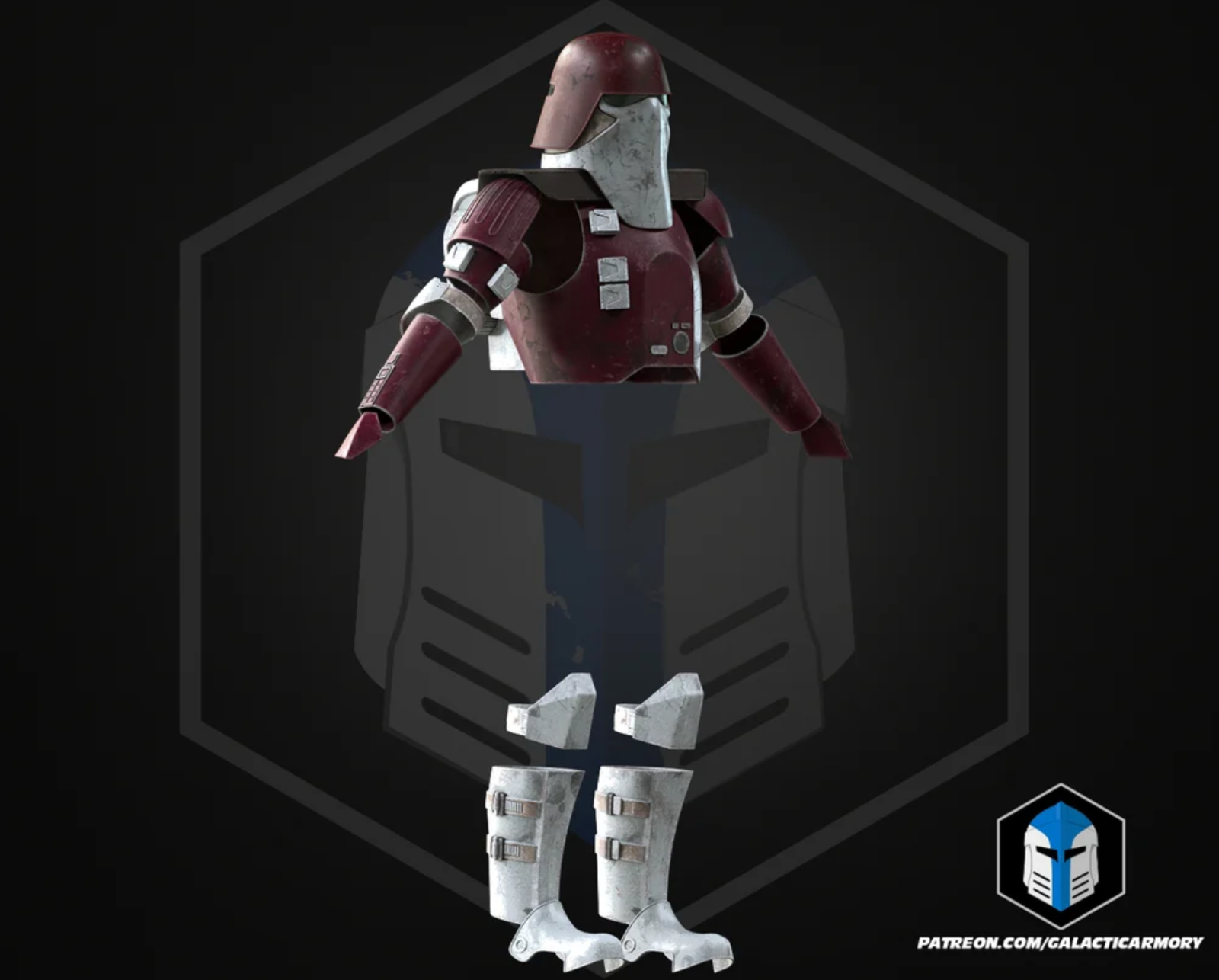 Galactic Marine Clone Trooper Rüstung Phase 2 Star Wars Cosplay Prop DIY armor7
