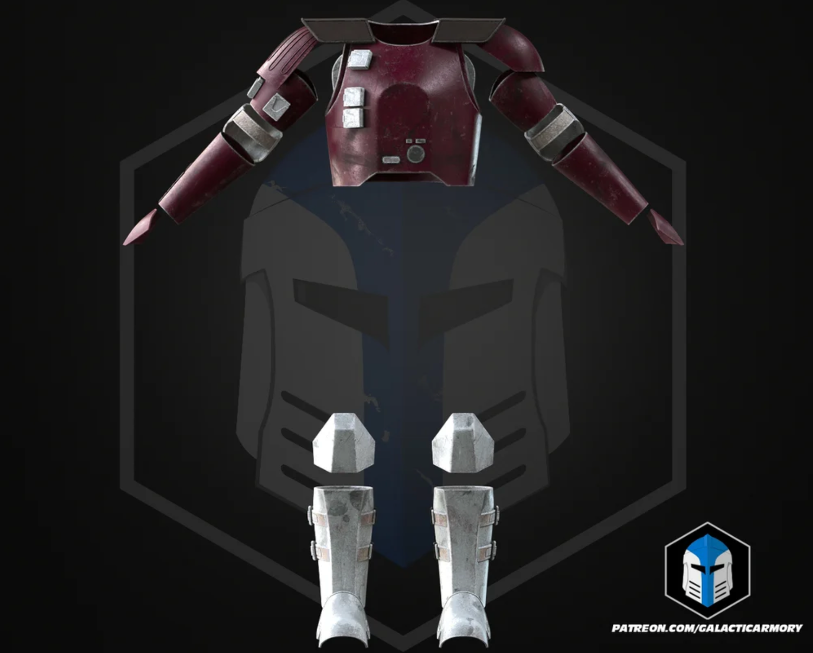 Galactic Marine Clone Trooper Rüstung Phase 2 Star Wars Cosplay Prop DIY armor8