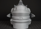 Hayabusa Helm Halo 3 Life Size | 3D Cosplay Prop DIY Helmet5