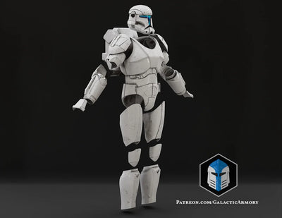 Republic Commando Rüstung – Star Wars Cosplay DIY Kit – Ansicht 8