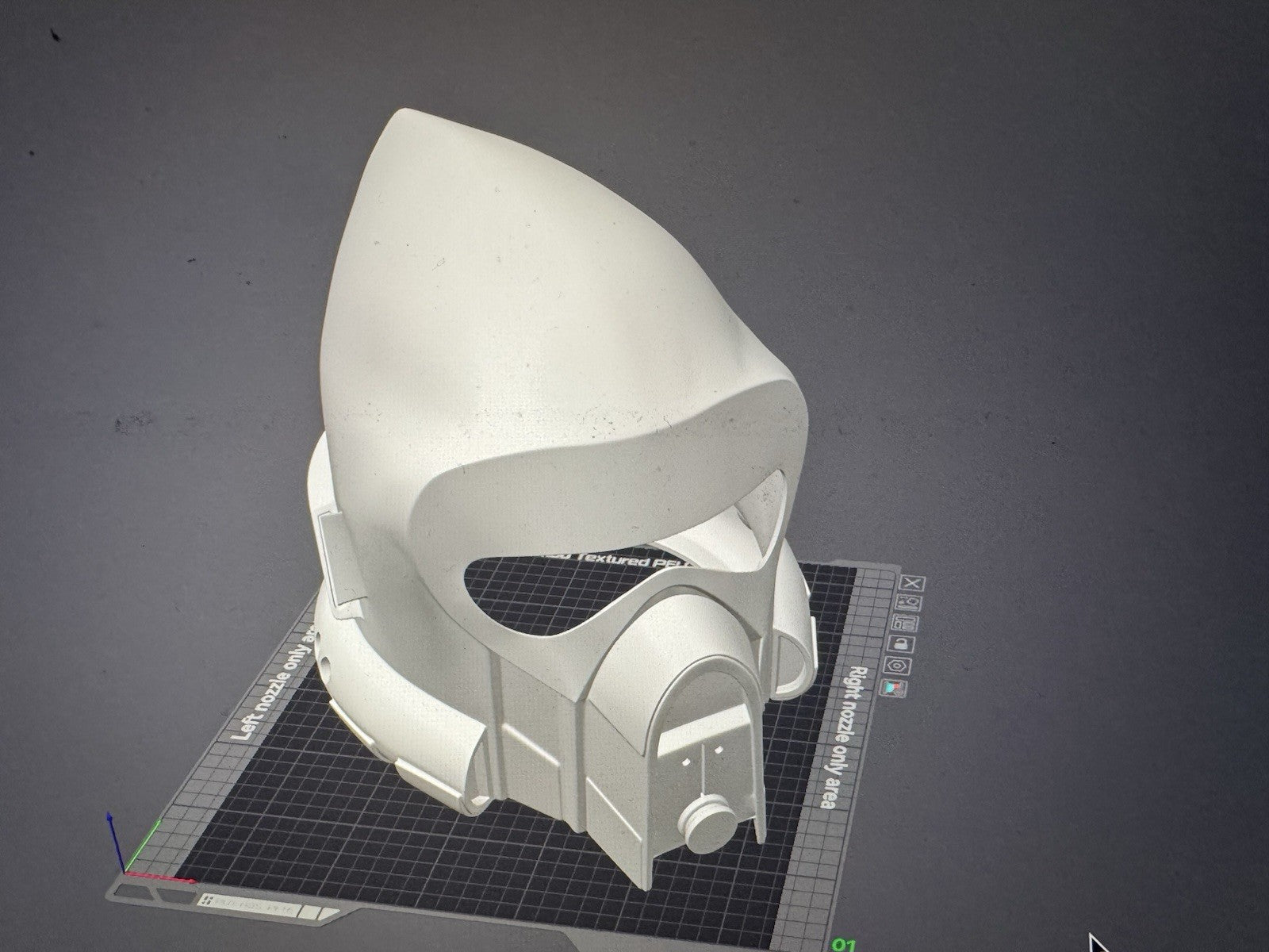 ARF Trooper Helm Hauptteil in einem Stück Star Wars Cosplay DIY Maßstab 1:13