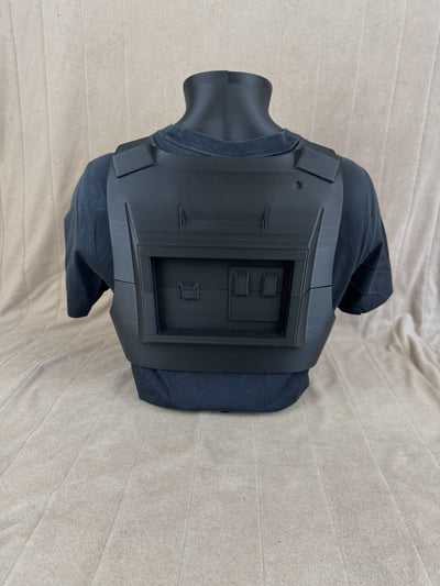 Tie Fighter Pilot Rüstung – Star Wars Cosplay DIY Kit – Ansicht 3