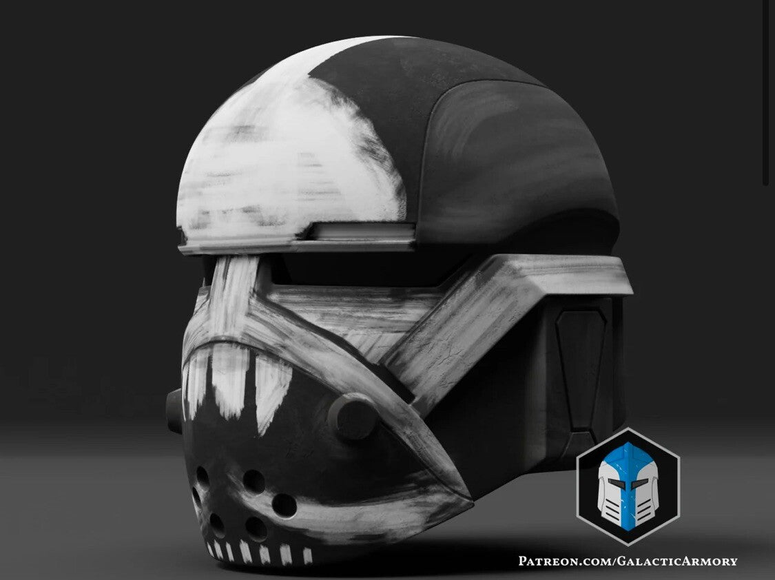 Wrecker Helm Bad Batch Star Wars DIY Cosplay Maßstab 1:19