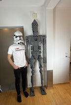 IG-11 Droide Star Wars Life Size (2,11m) | 3D Druck Cosplay / Display Prop DIY0