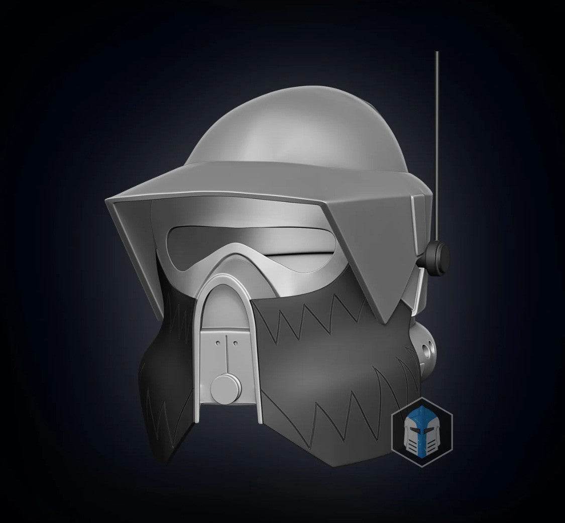 ARF Trooper Helm Hauptteil in einem Stück Star Wars Cosplay DIY Maßstab 1:11