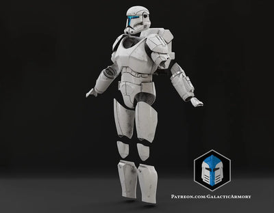 Republic Commando Rüstung – Star Wars Cosplay DIY Kit – Ansicht 2