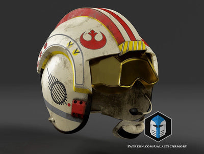 Rebellen Pilot Helm – Star Wars Cosplay DIY Kit – Ansicht 10