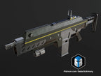 Helldivers 2 Breaker Blaster Pistol Life Size | 3D Cosplay Prop DIY9