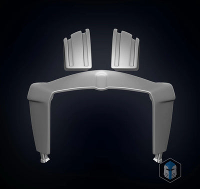 Clone Trooper Heavy Phase 2 Helm – Star Wars Cosplay DIY Kit – Ansicht 13